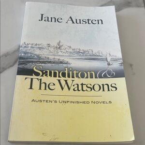 Jane Austen - Sanditon & The Watsons (Yellow & White Cover)
